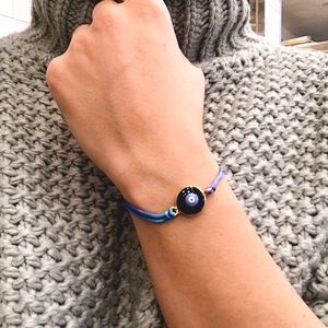 (NEW) Rope Evil Eye Bracelet